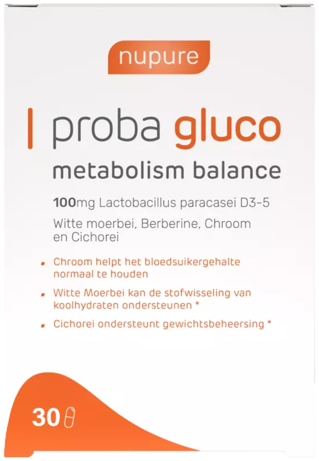 Nupure Proba Gluco 30 stuks