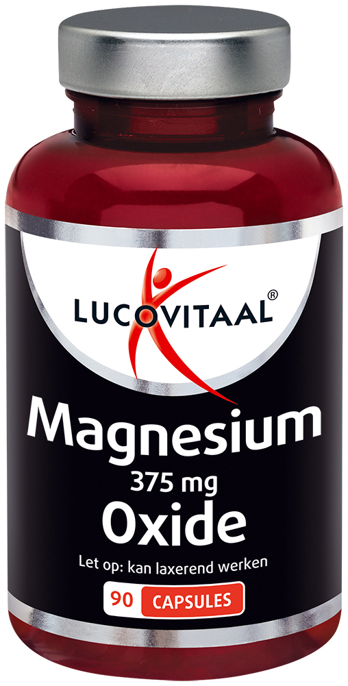 Lucovitaal Magnesium Oxide 375mg 90 capsules