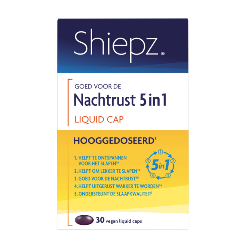 Nachtrust 5 in 1 Hooggedoseerd 30 Tabletten