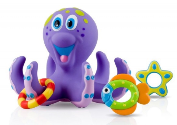 Badspeeltje inktvis 1 stuk