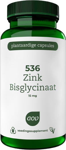 536 Zink Bisglycinaat 120 vegacaps