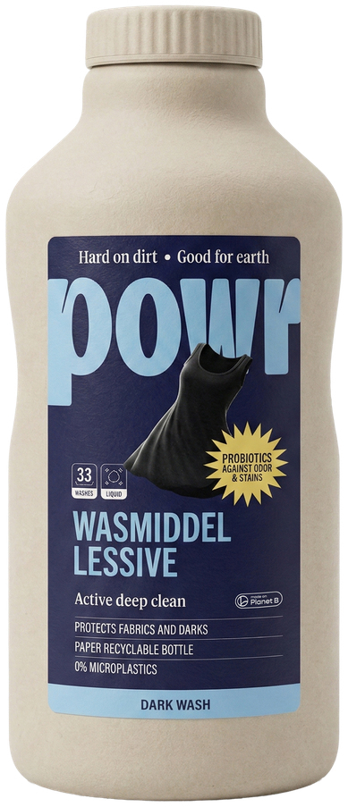 Powr Wasmiddel Donkere Was Vloeibaar 1 liter