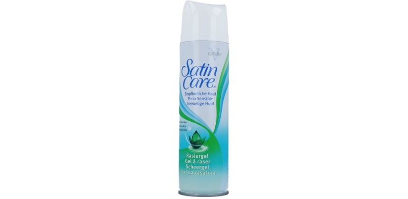 Gillette Woman Satin Care Scheergel Gevoelige Huid 200ml
