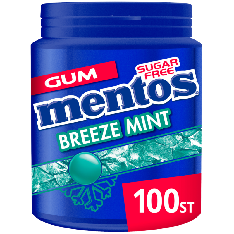 Kauwgom Breeze Mint 100 stuks