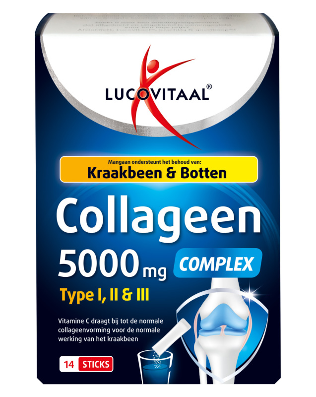 Collageen 5000 mg Complex sticks 14 stuks