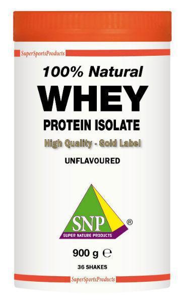 SNP Whey Proteine Isolate 100% Natural 900 G