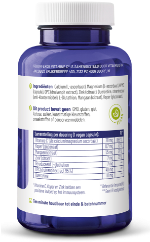 Vitakruid Gebufferde Vitamine C 90 capsules