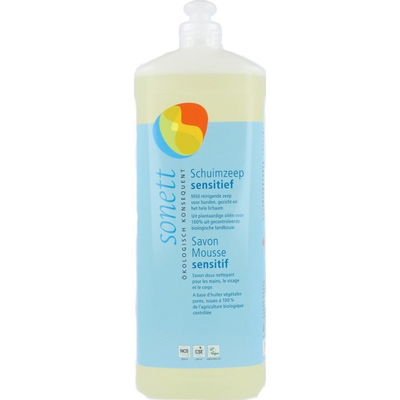 Schuimzeep Sensitive 1 Liter
