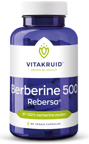 Vitakruid Berberine 500 Rebersa 97-102% Berberine Zouten 90 capsules