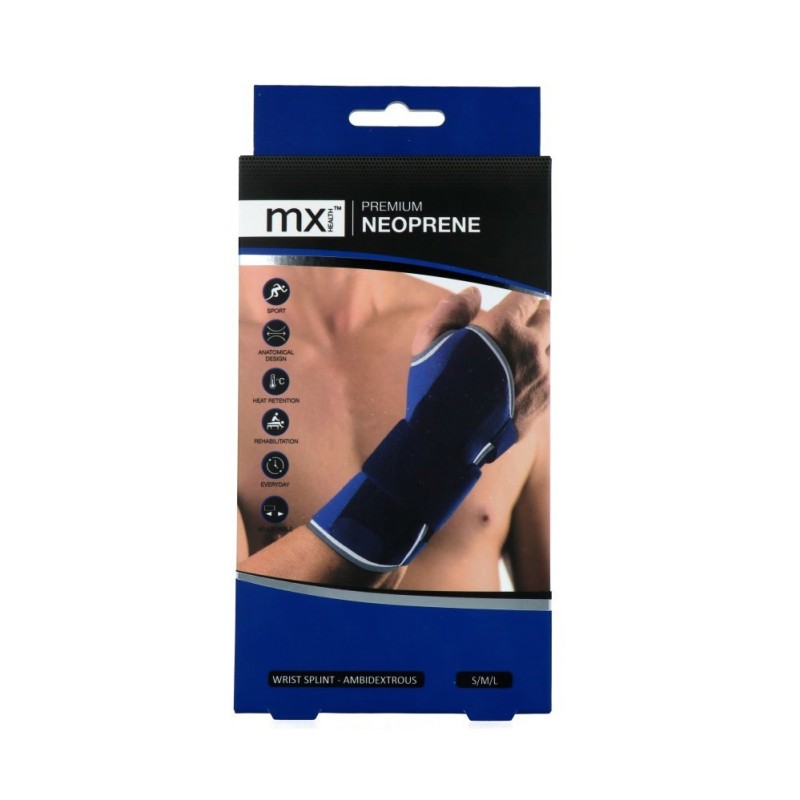 MX Wrist Splint Neopr S/m/l 1st