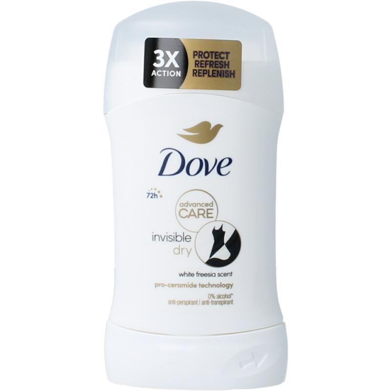 Dove Deodorant stick invisible dry 40ml