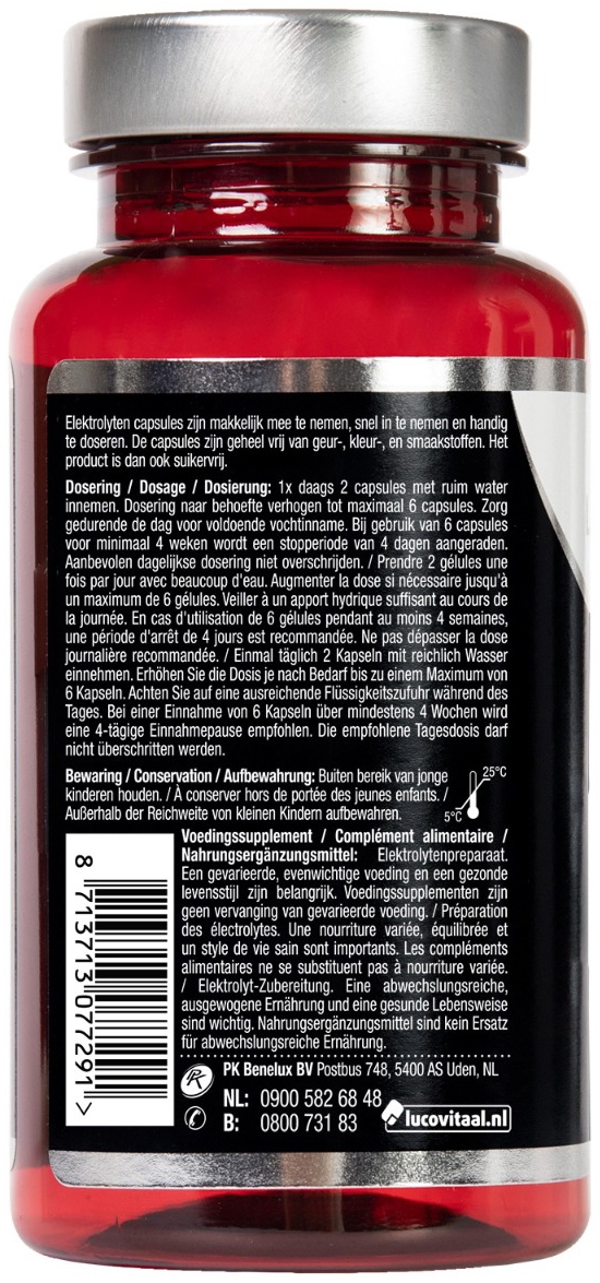 Lucovitaal Elektrolyten 60 capsules
