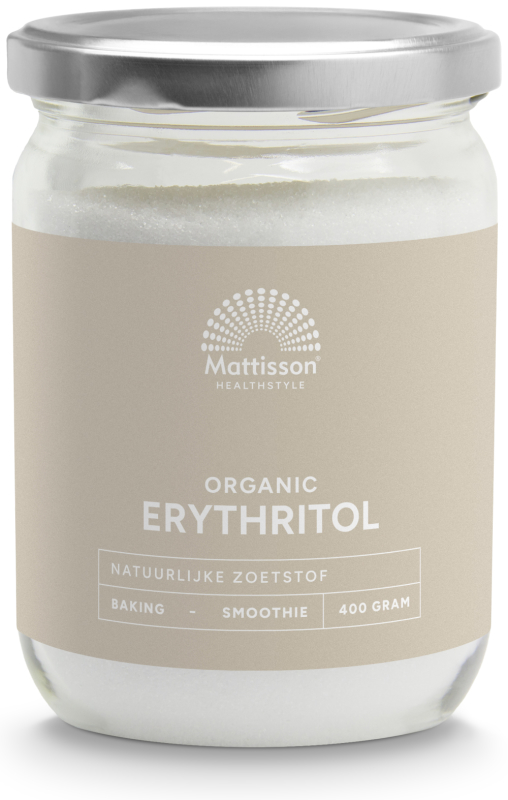 Mattisson Erythritol Biologisch 400 Gram