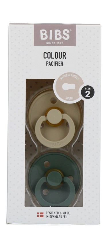 Fopspeen 2 Vanilla/Pine 2 Stuks