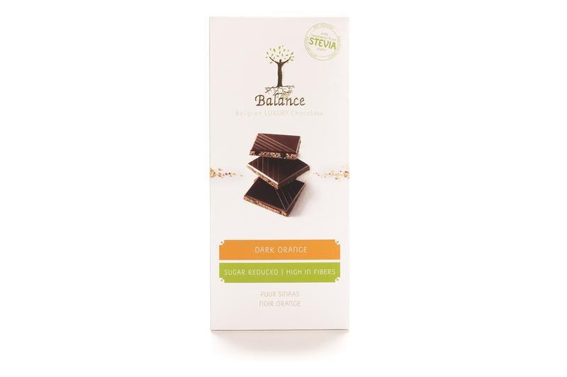 Chocolade Tablet Stevia Puur Sinaas 85g