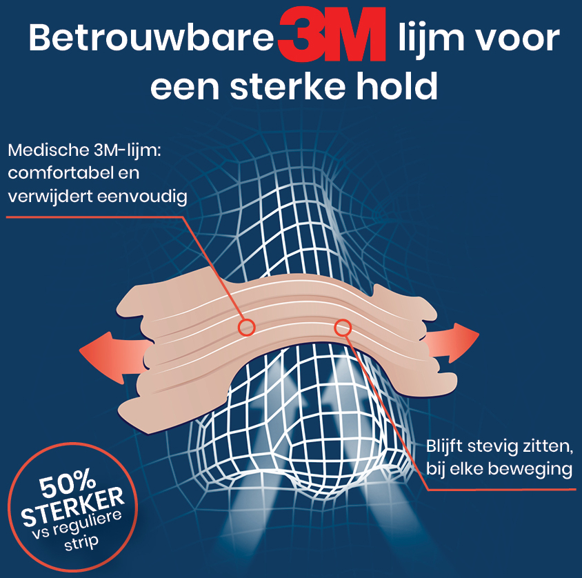 Breathe Right Extra Sterk Beige 44 stuks