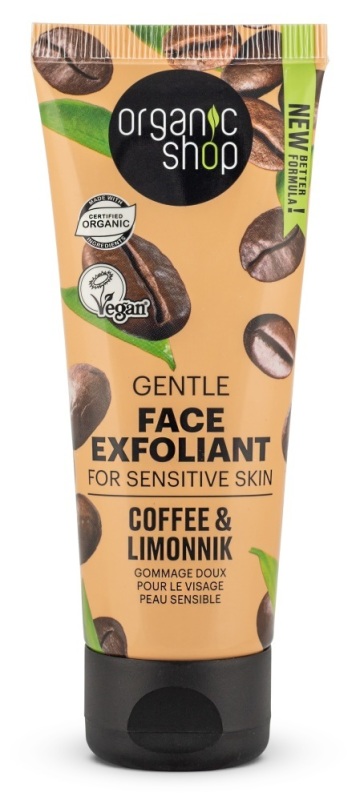 Gentle Face Exfoliant Coffee & Lime 75 ML