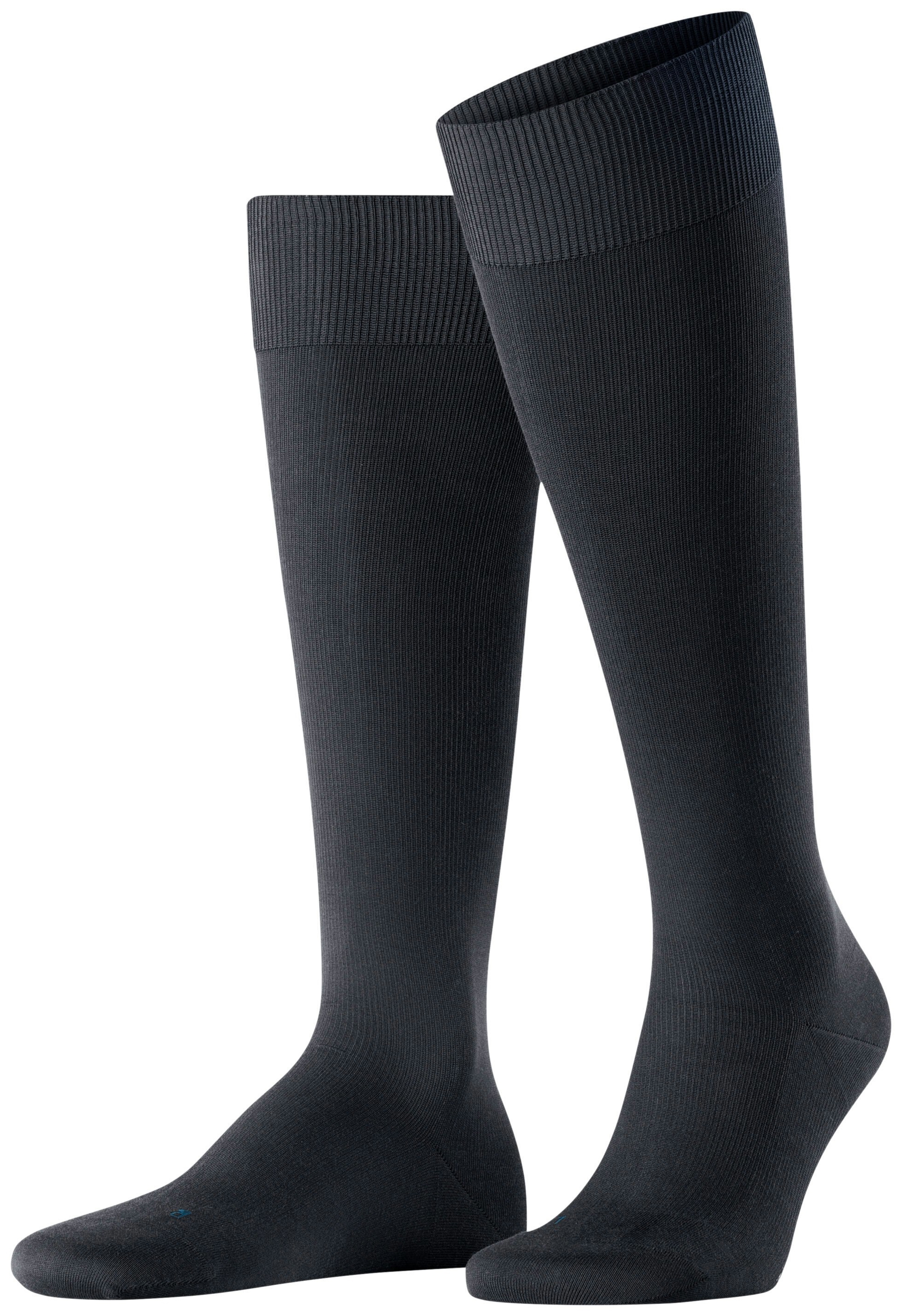 FALKE Heren Energizing Cotton Kniekousen Blauw