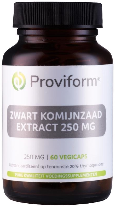 Proviform Zwart komijnzaad 250mg 60vc