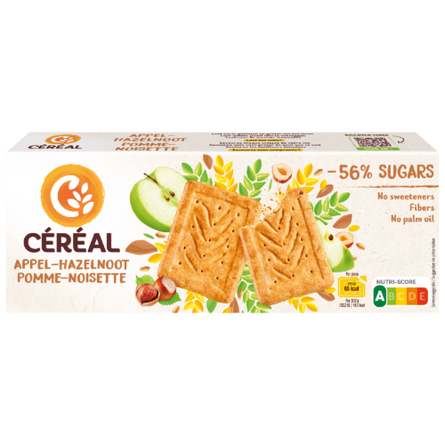 Appel Hazelnoot Koek 230 gram
