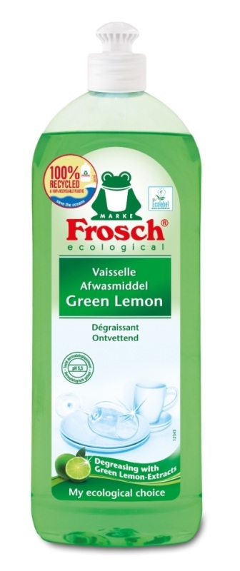 Afwasmiddel green lemon 750ml