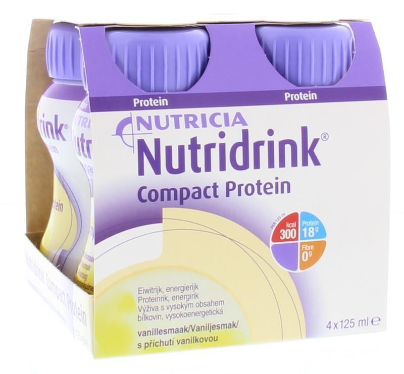 Nutridrink comp prot vanille 4x125g