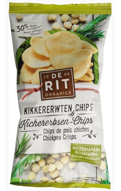 Kikkererwtenchips Rozemarijn 75g