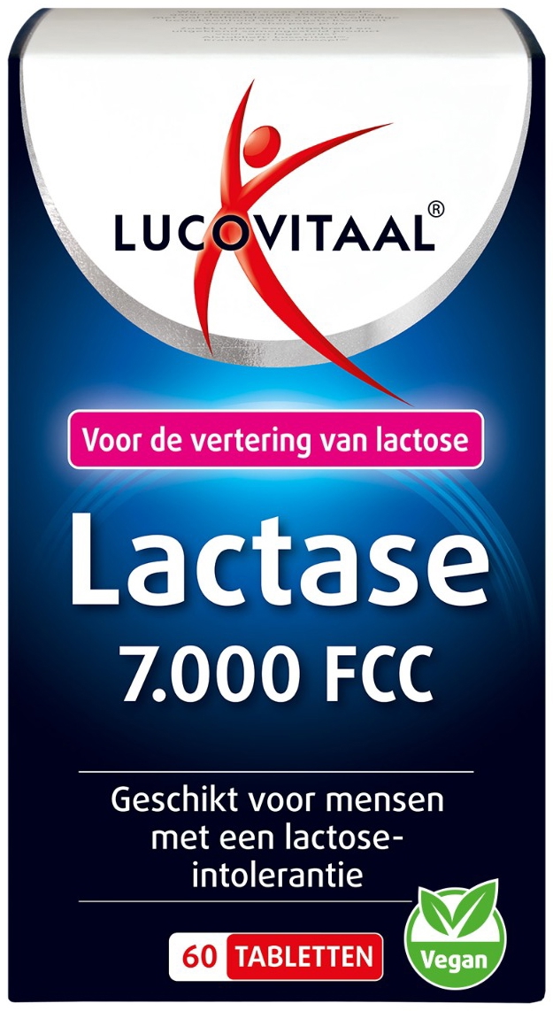 Lucovitaal Lactase 7.000 FCC 60 tabletten