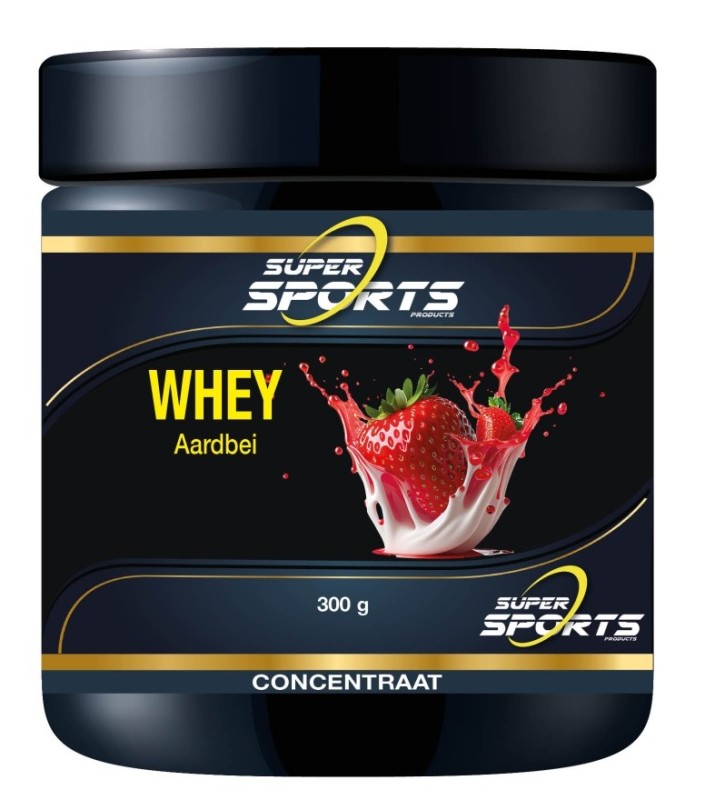 Whey Proteine Aardbei 300 G