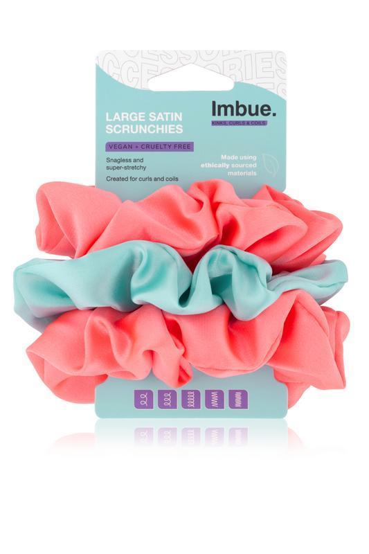 Scrunchies satin large 3st