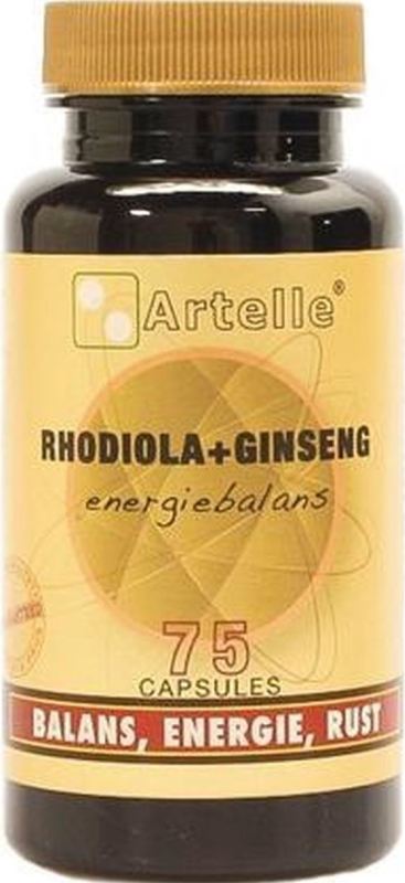 Rhodiola & Ginseng Energiebalans 75 capsules