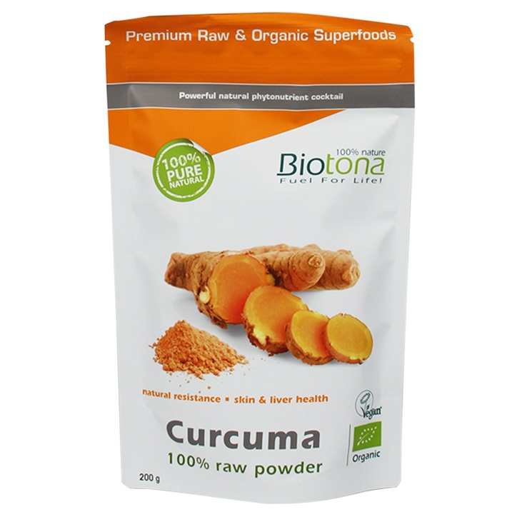 Curcuma Raw Powder Bio 200gr