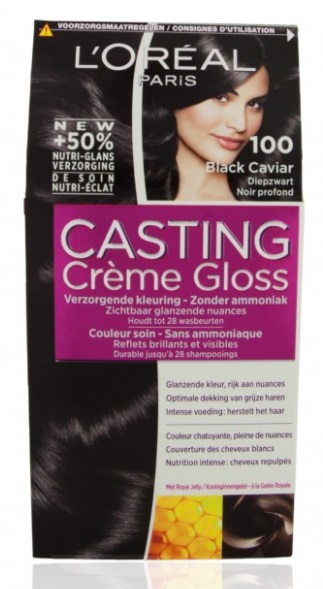 Crème Gloss Diepzwart 100 160ml