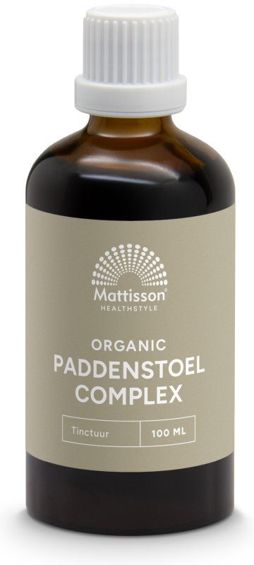 Mattisson HealthStyle Biologisch Paddestoel Complex Druppels 100 ML