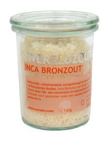 Wereldzout inca bronzout glas 140g