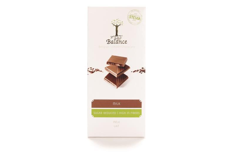 Choco Stevia Tablet Luxury Melk 85 Gram