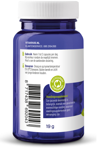 Vitakruid Lactoferrine 150 MG 60 Vega Capsules
