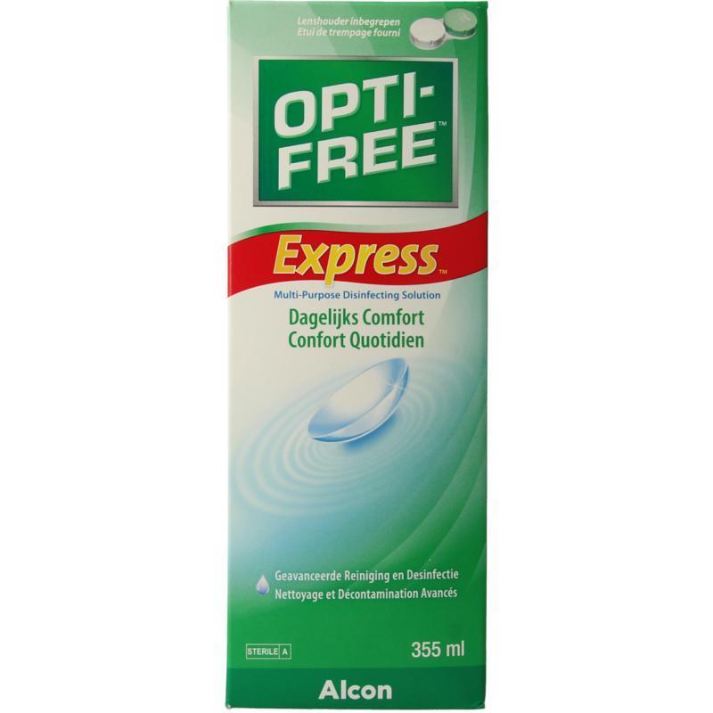 Optifree Express MPDS + Lenshouder 355 ML