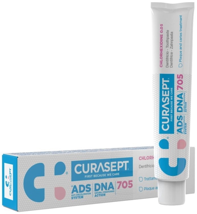 Curasept ADS DNA 705 CHX 0,05% gel-tandpasta 75ml