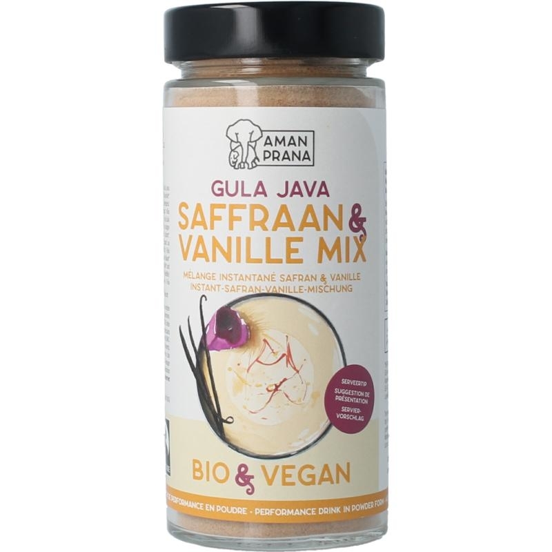 Gula java saffraan & vanille bio 230g
