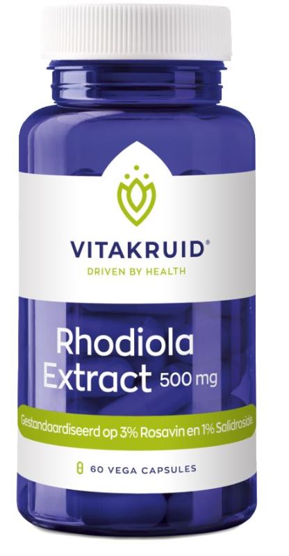 Rhodiola Extract 500 mg 60 vegetarische capsules
