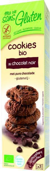 Chocolade koekjes bio - glutenvrij 150G