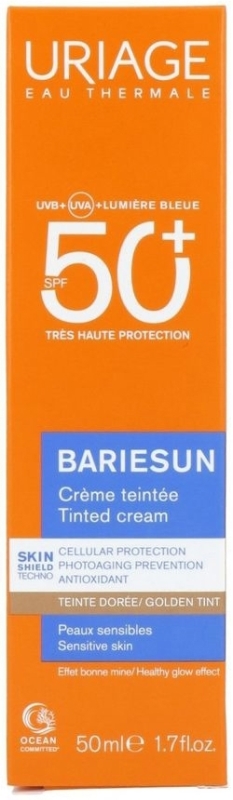 Uriage Bariesun golden tinted cream SPF50 50ml