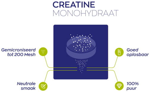Vitakruid Creatine Monohydraat 450 Gram