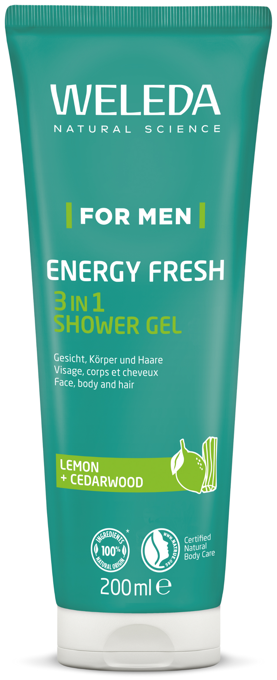 Weleda Men Energy Fresh Douchegel 2 in 1 200ml