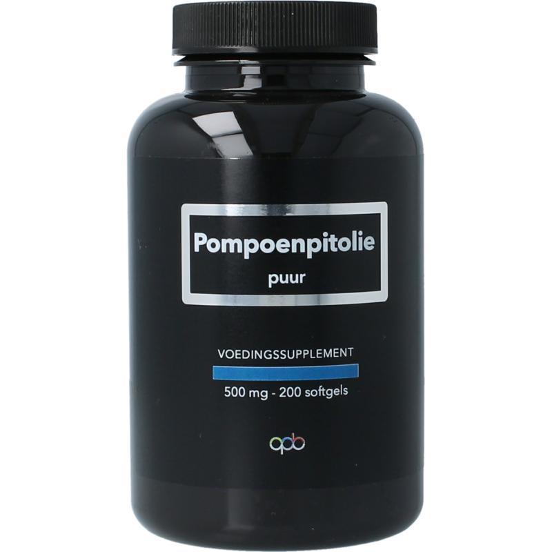 Pompoenpitolie puur 500mg 200sft