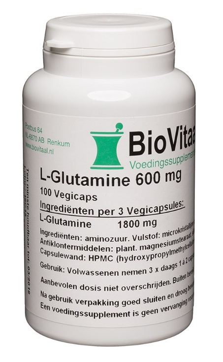 VeraSupplements L glutamine 600mg 100 Capsules