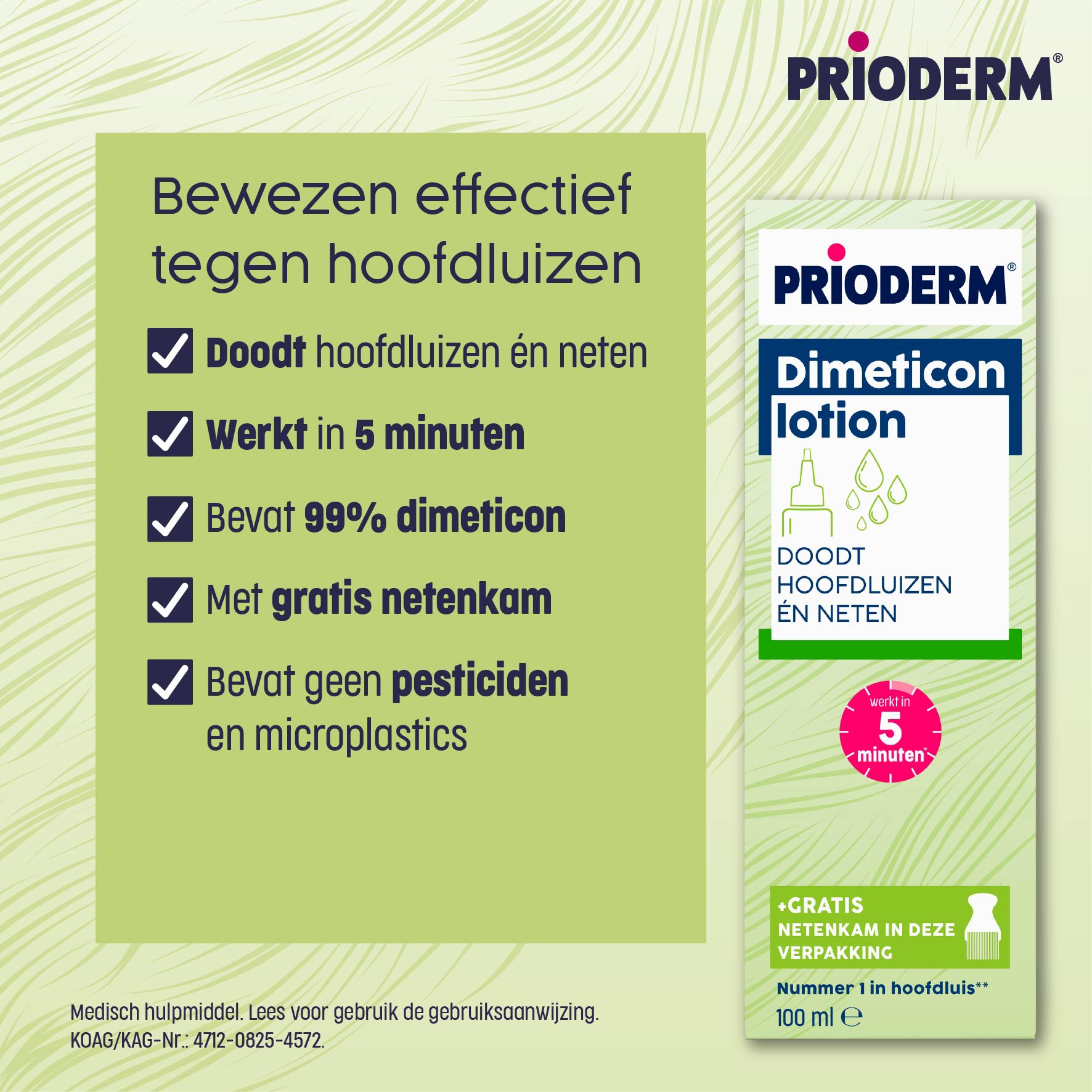 Prioderm Anti Luis Lotion Dimeticon 100 ml