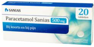 Paracetamol 500 mg 20st