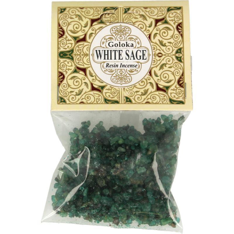 Resin incense white sage 30g